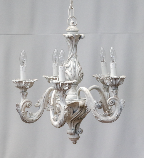 Rococo Italian Painted Chandeliers